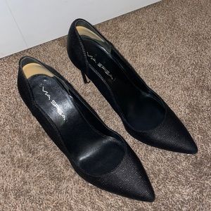 Va Spiga Black Heels sz 6m
